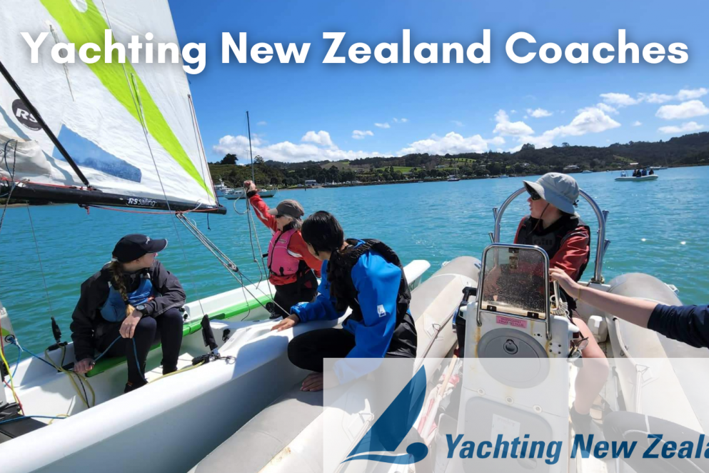 coaching course where coaches are learning to coach sailors on a quest