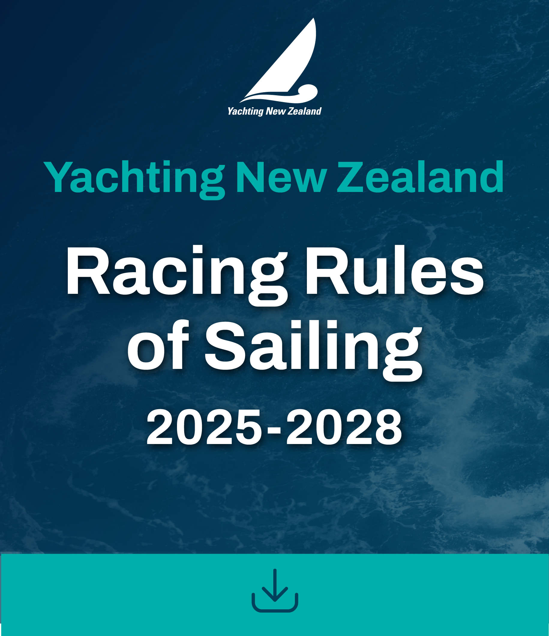 YNZ Racing Rules of Sailing (RRS) 2025-2028 YNZ Racing Rules of Sailing (RRS) 2025-2028