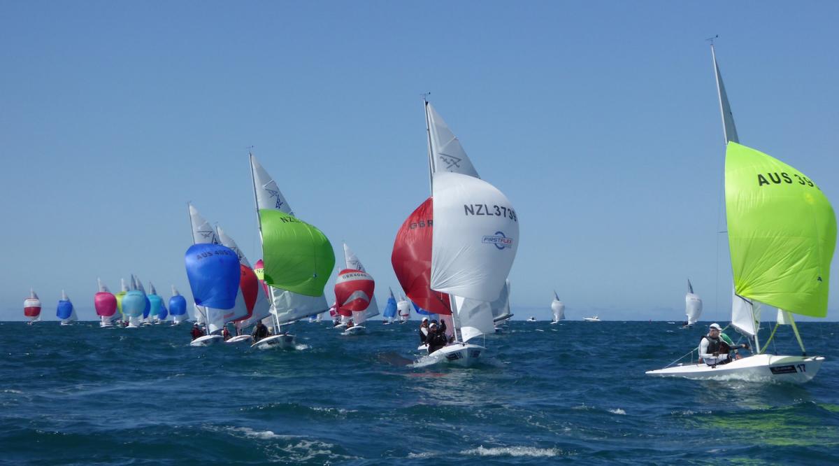 New leaders at Flying 15 world champs | Yachting New Zealand