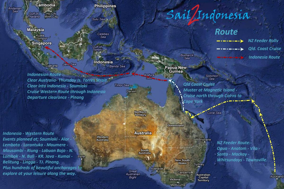 travelling to indonesia from new zealand