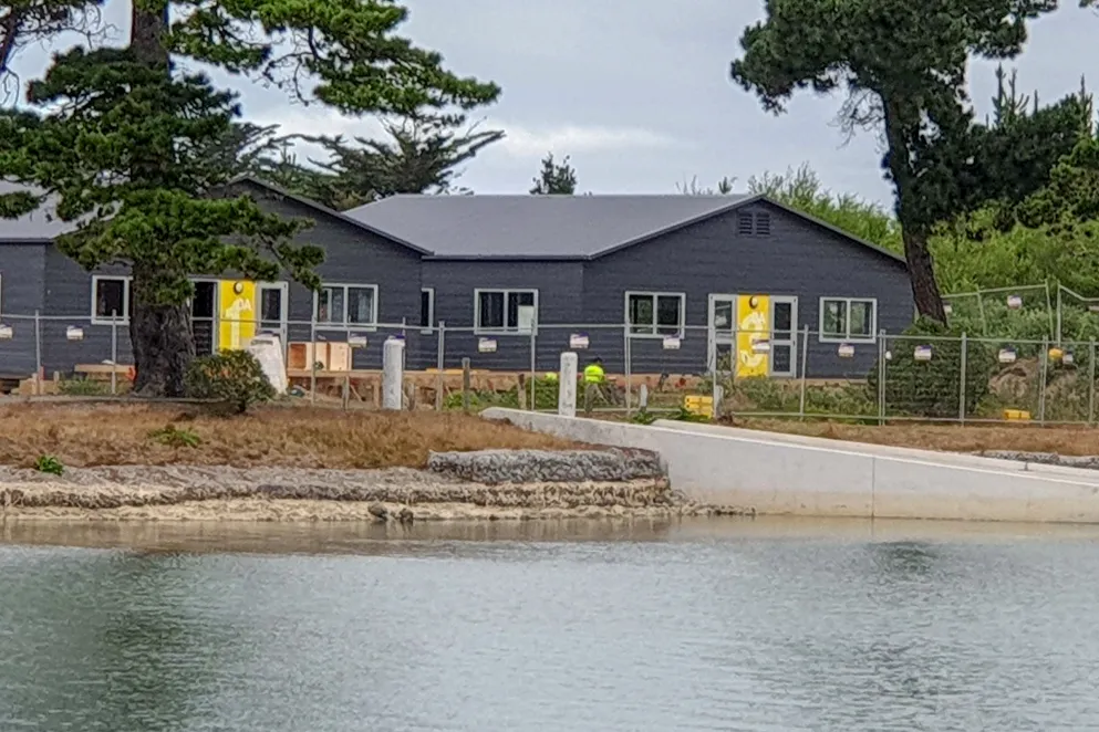 Re-build of earthquake-shattered club well underway