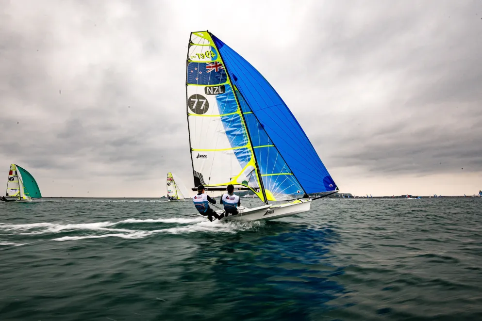 Peter Burling and Blair Tuke