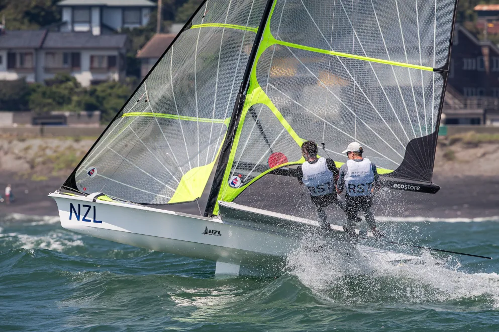 Peter Burling and Blair Tuke