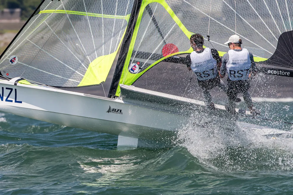 Peter Burling and Blair Tuke