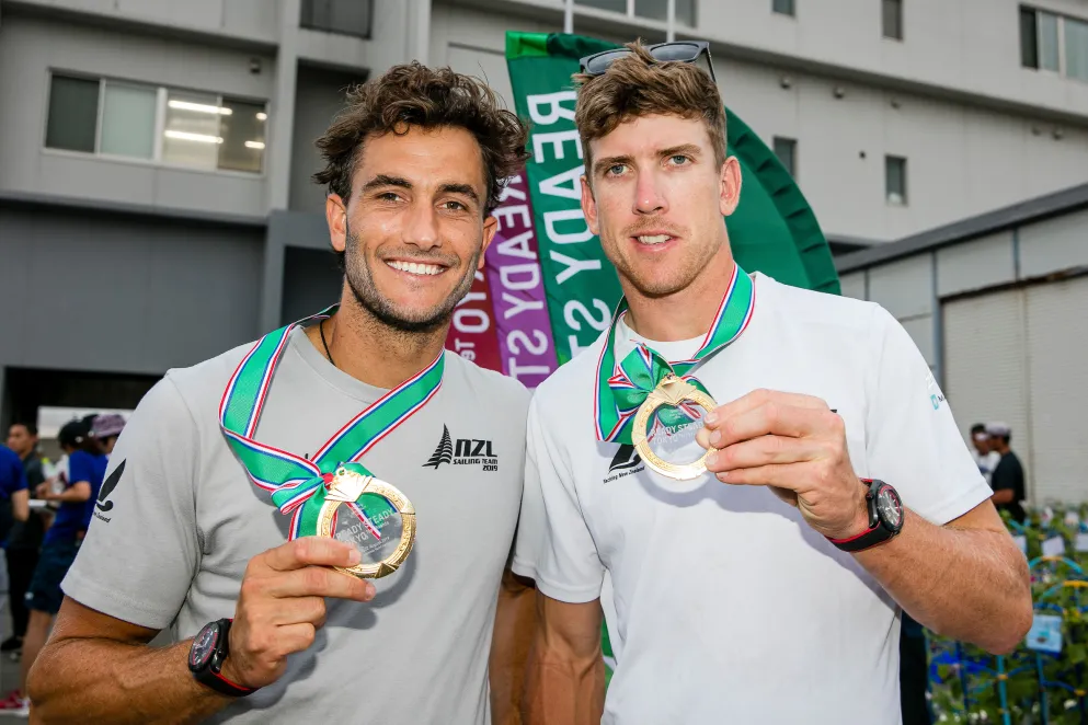 Peter Burling and Blair Tuke