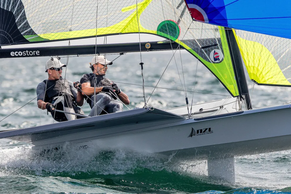 Peter Burling and Blair Tuke