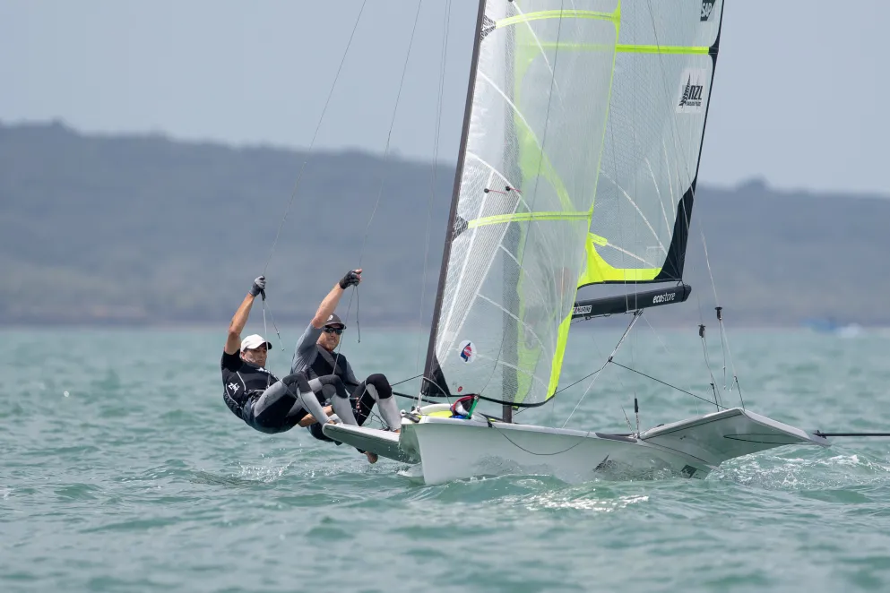 Peter Burling and Blair Tuke