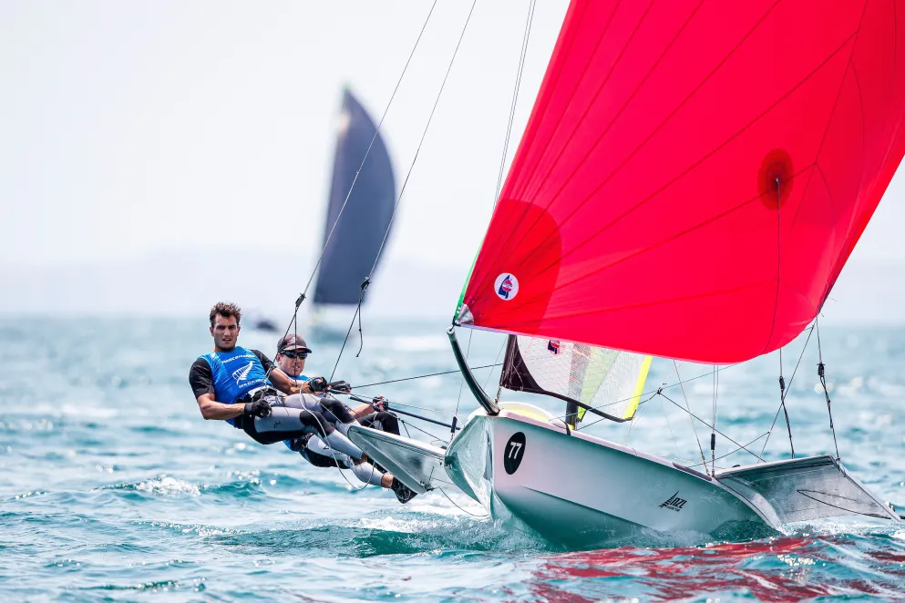 Peter Burling and Blair Tuke