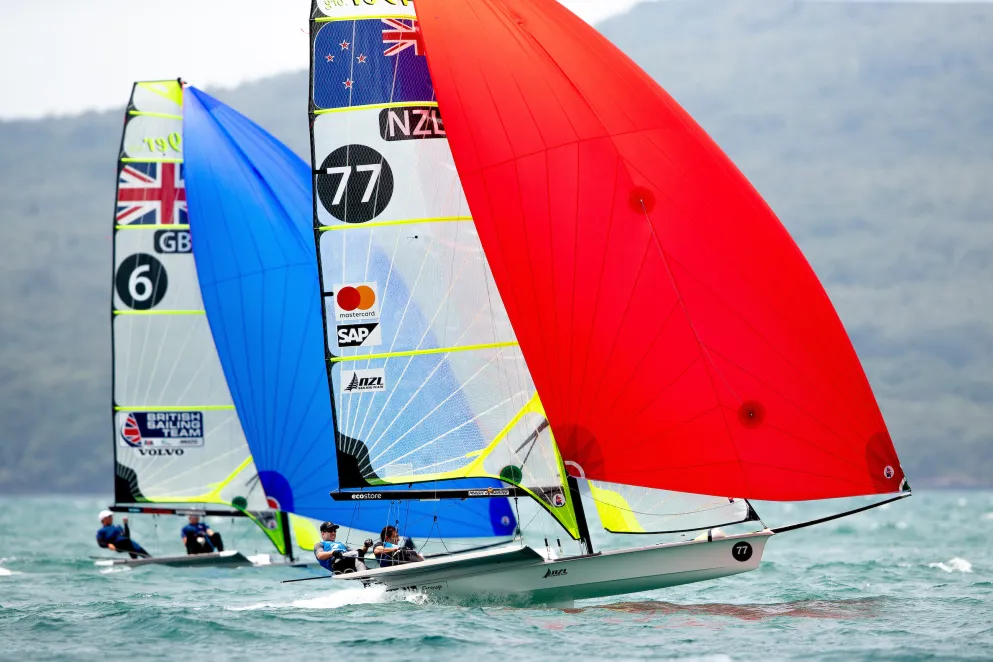 Peter Burling and Blair Tuke