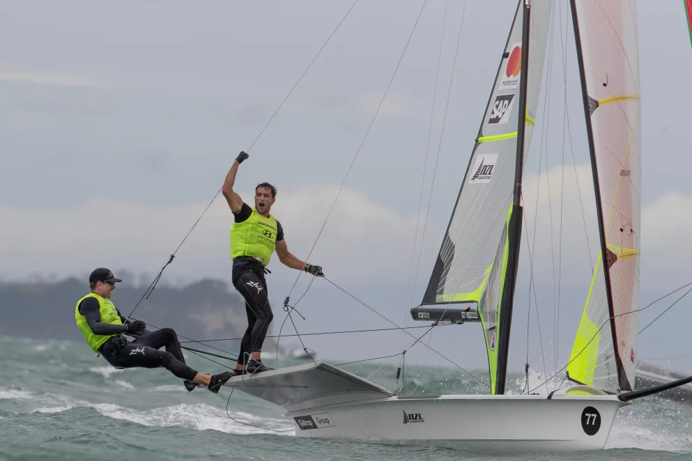 Peter Burling and Blair Tuke