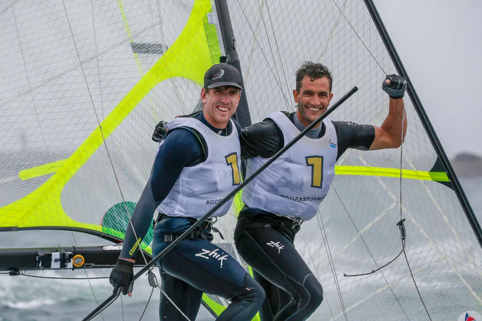 Peter Burling and Blair Tuke