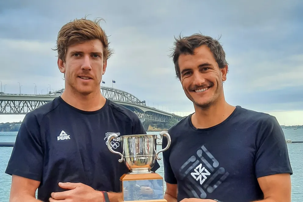 Peter Burling and Blair Tuke