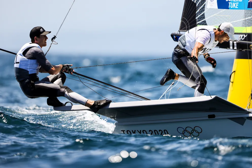 Peter Burling and Blair Tuke