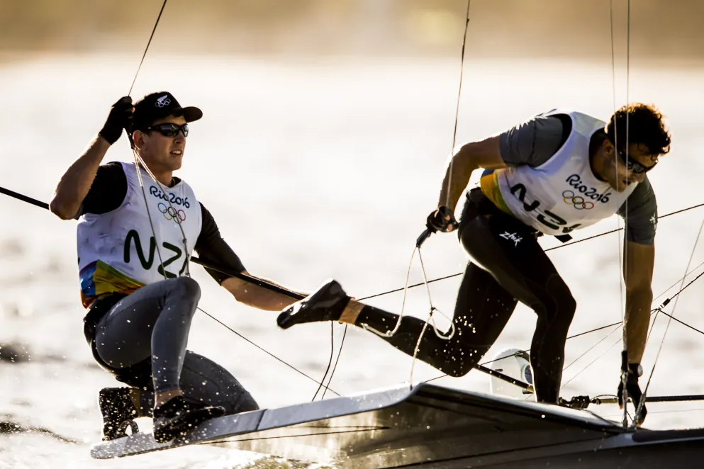 Peter Burling and Blair Tuke