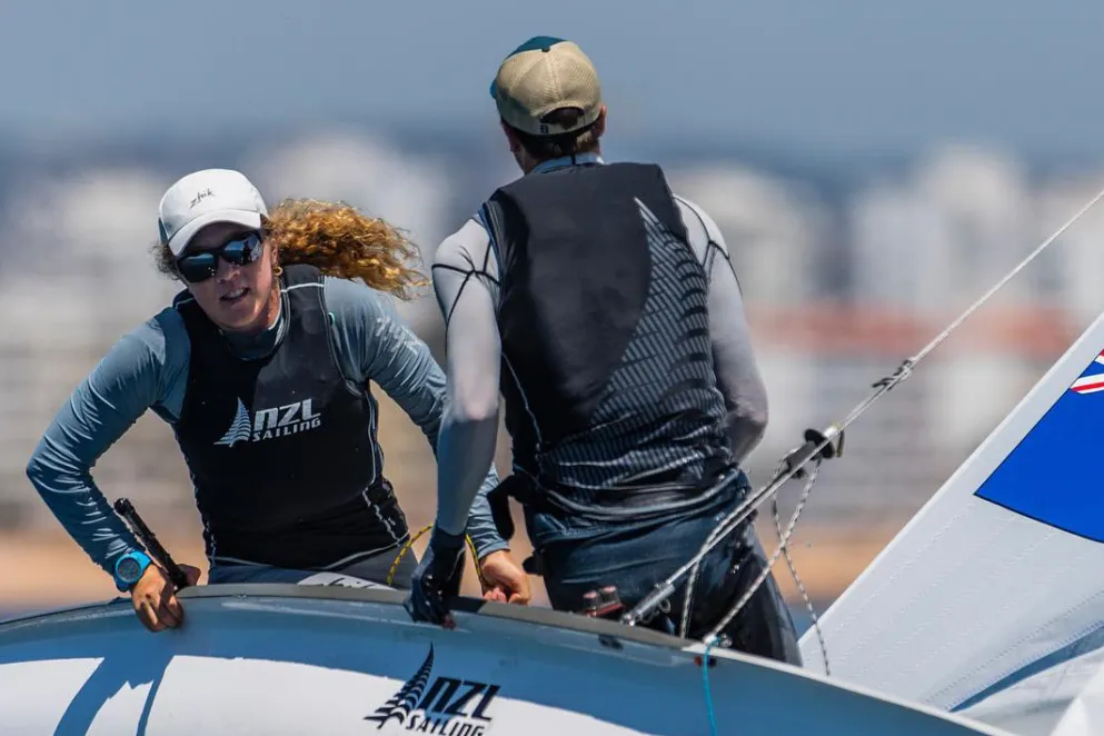 Annabelle Rennie-Younger and Andre Van Dam