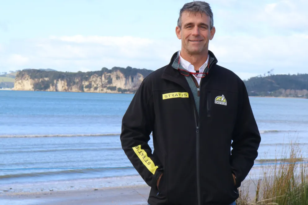 Mercury Bay Boating Club Commodore Jonathan Kline. 