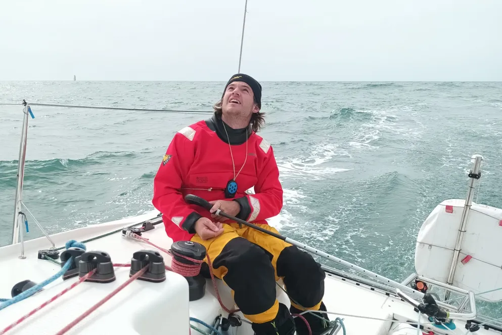 Beasley is only the second Kiwi to compete in the Figaro 3. Photo / David Paul