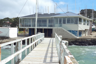 Devonport YC from wharf