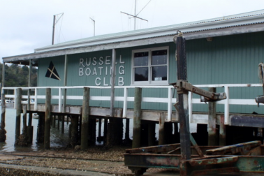 Russell boat club- banner