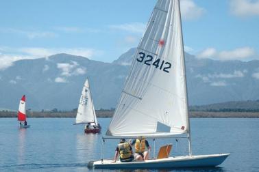 laser sailing lake brunner