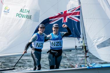 Jo Aleh and Polly Powrie