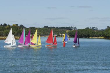 Hansa Nationals on the Waitara river