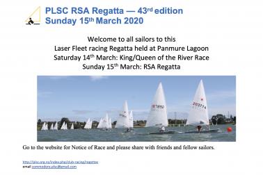 PLSC RSA Regatta Invite