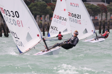 Zach Stibbe is one of the country's most promising ILCA sailors. 