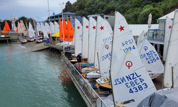 Rigged and ready to launch at Nelson Yacht Club