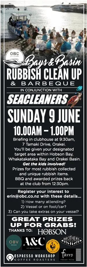 OBC beach cleanup