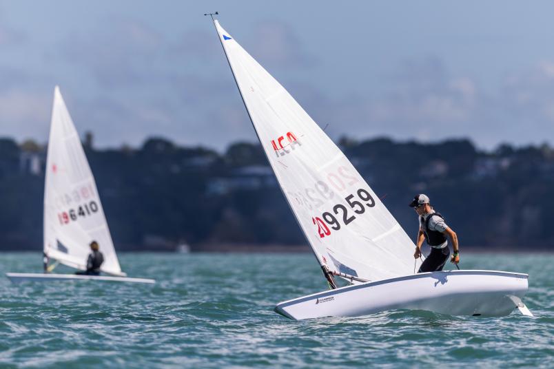 Plenty of young talent will be on display in both the ILCA 6 and ILCA 7 fleets. 