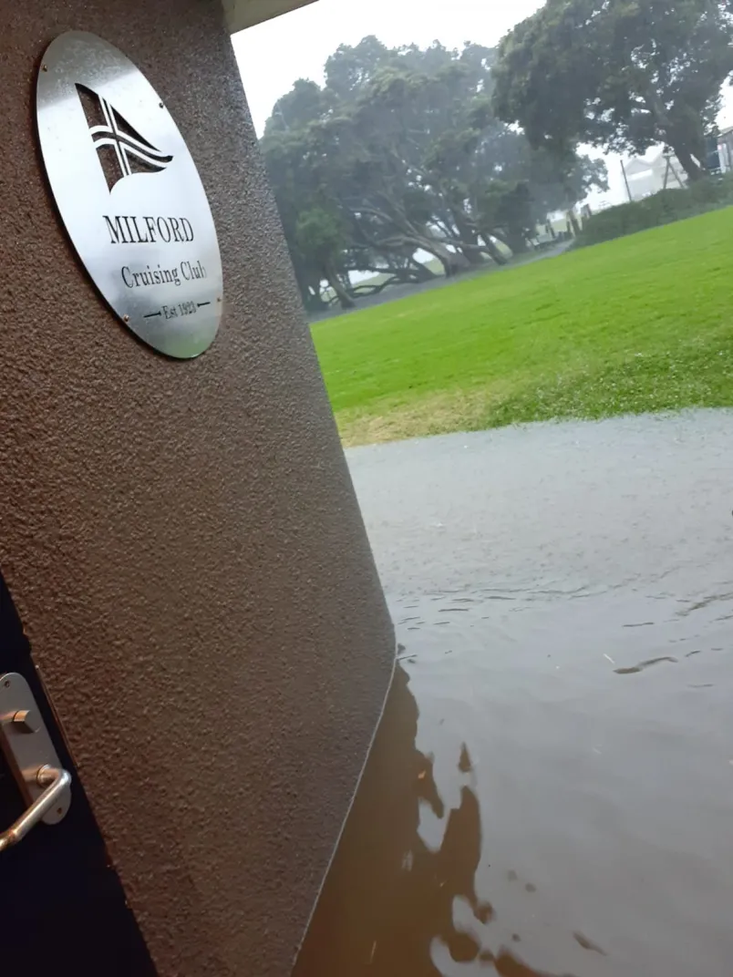 Milford Cruising Club suffered 'significant flood damage.