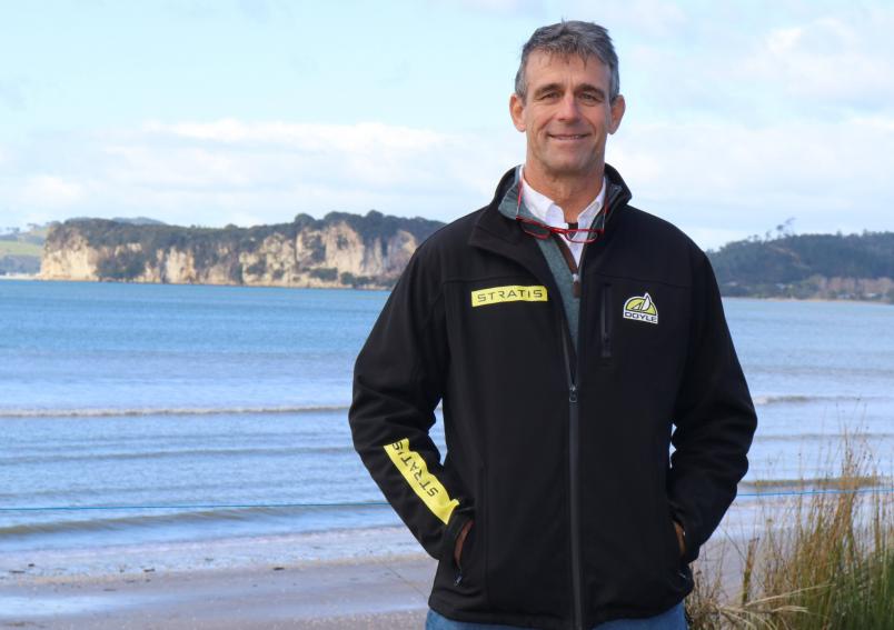 Mercury Bay Boating Club Commodore Jonathan Kline. 