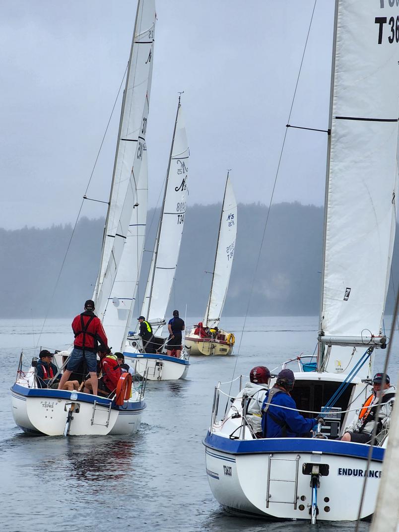 Noelex 25 veteran Derek Dunbar and crew won the 2023 national title at Lake Rotoiti.