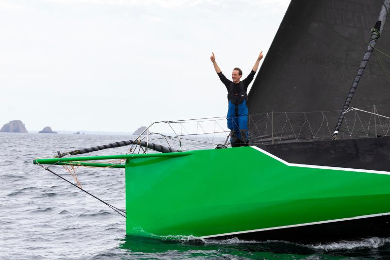 Conrad Colman purchased Imagine – a VPLP Verdier design from 2007. Photo / Fanch Galivel, IMOCA