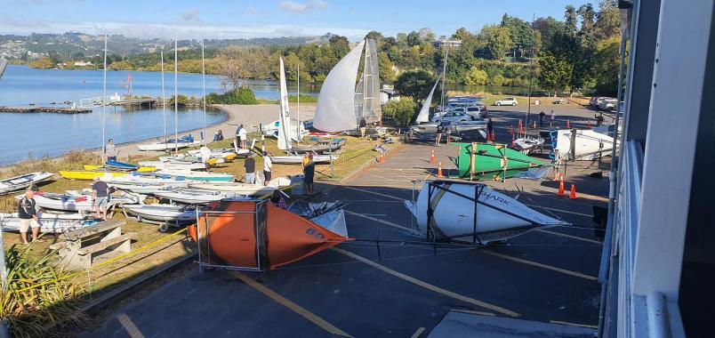 Lake Taupō Yacht Club will hold their annual Centreboard Regatta  this weekend.