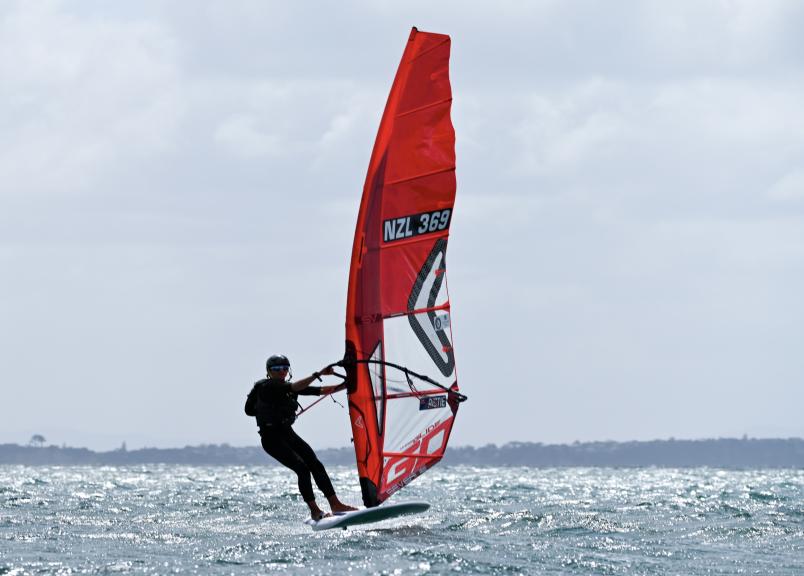 Ben Rist finished second boy at the 2023 New Zealand youth championships. Photo / Salty Shot Photography