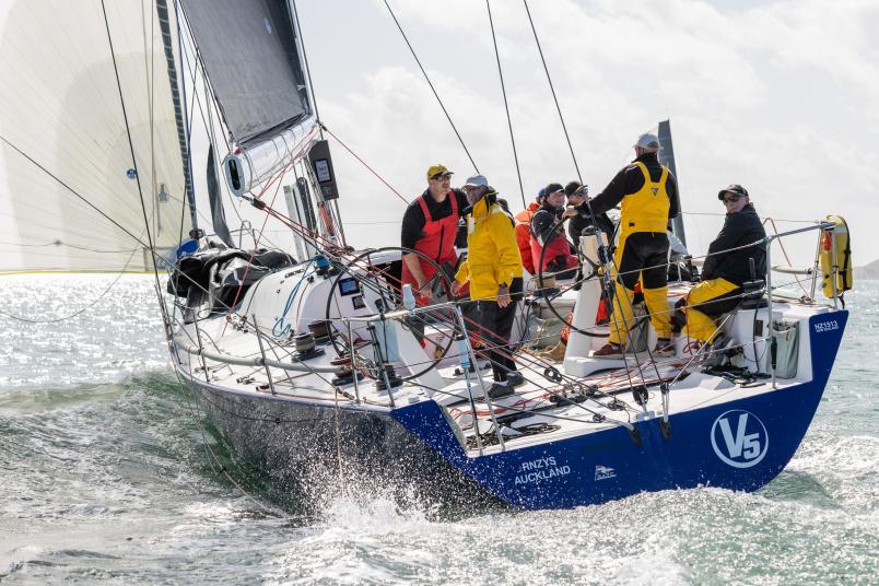 V5 is one of the veteran ocean racers entered. Photos / Live Sail Die V5 is one of the veteran ocean racers entered. Photos / Live Sail Die