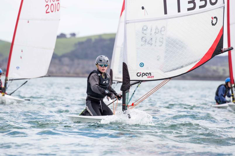 c Oliver Tiedemann won the O'pen Skiff competition.