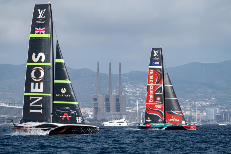 Emirates Team New Zealand lead 3-0 in the Cup Match after two days of racing. Photos / America's Cup t