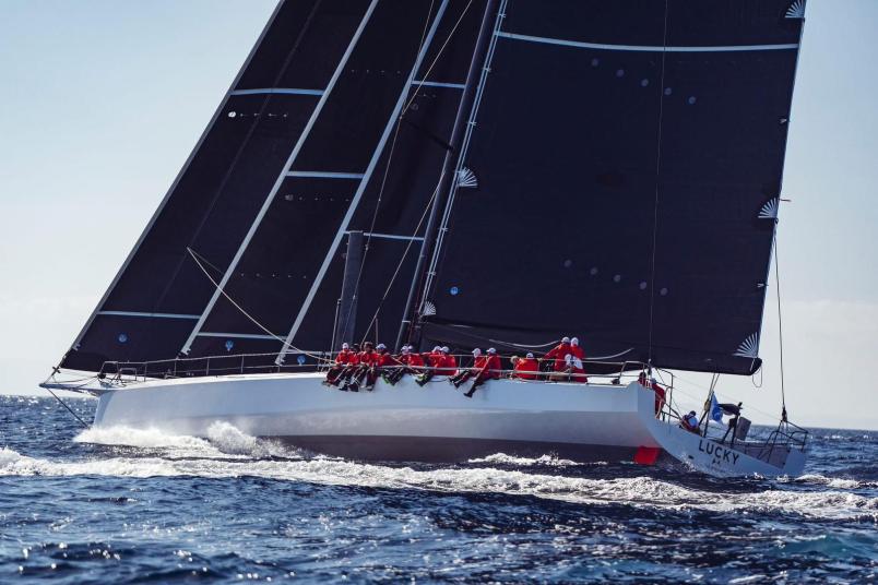 Lucky at the start of the ROC Transatlantic Race. Photo / Sailing Energy Lucky at the start of the ROC Transatlantic Race. Photo / Sailing Energy
