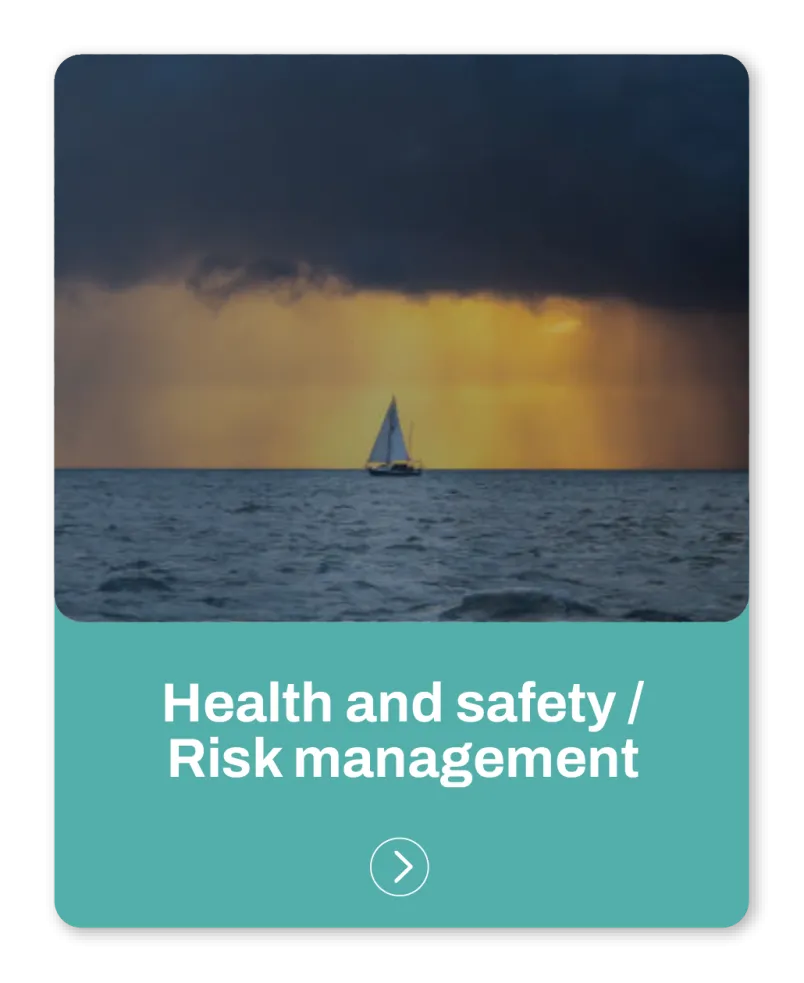 Yachting New Zealand Health and safety risk management Yachting New Zealand Health and safety risk management