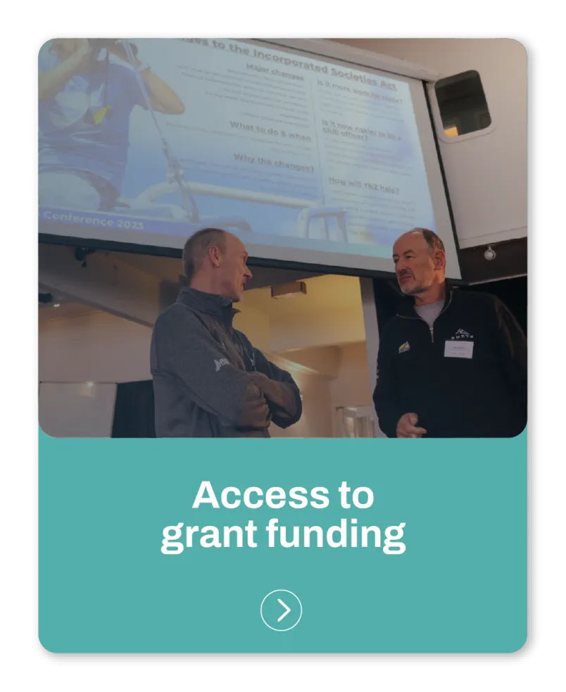 Yachting New Zealand access to grant funding Yachting New Zealand access to grant funding