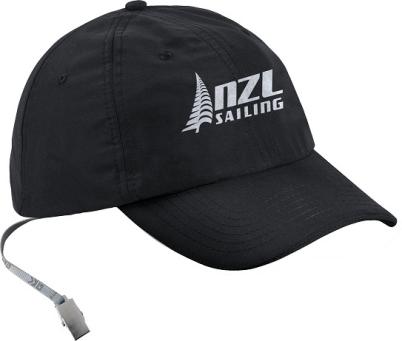 NZL Sailing Ozone Cap - Unisex, Black NZL Sailing Ozone Cap - Unisex, Black