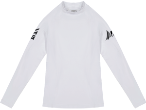 Piha Men's Rash Top Long Sleeve White Piha Men's Rash Top Long Sleeve White