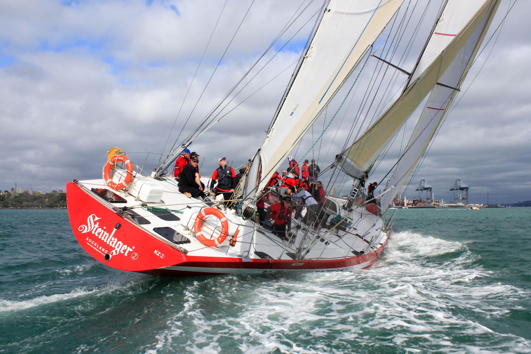 steinlager nz yacht